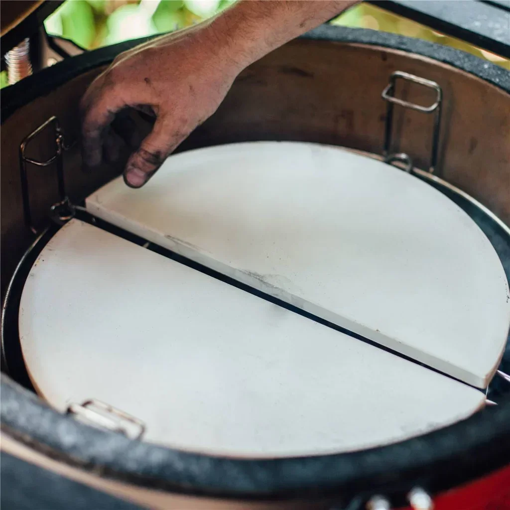 Deflector de Calor Cerámico Media Luna Kamado Big Joe