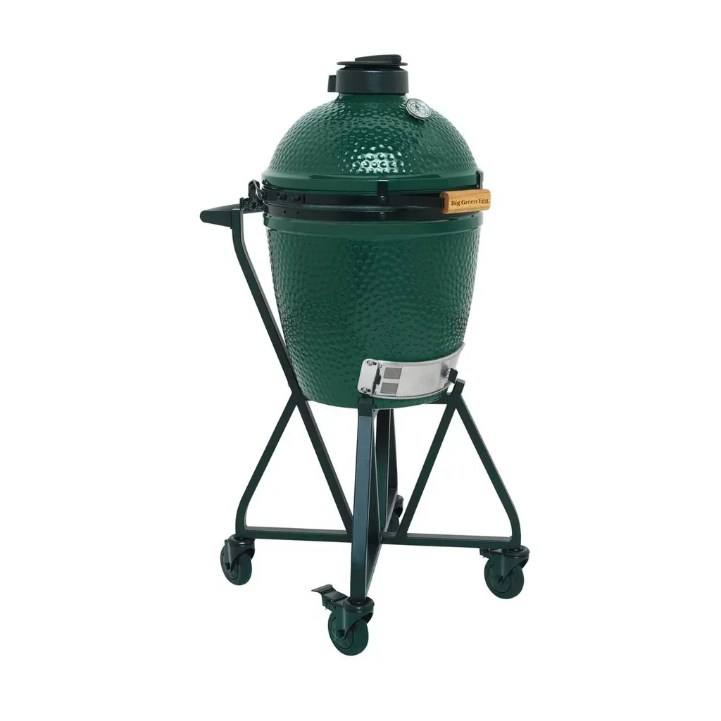 Carrito de transporte Big Green Egg Medium acero con 4 ruedas - Carro para barbacoa