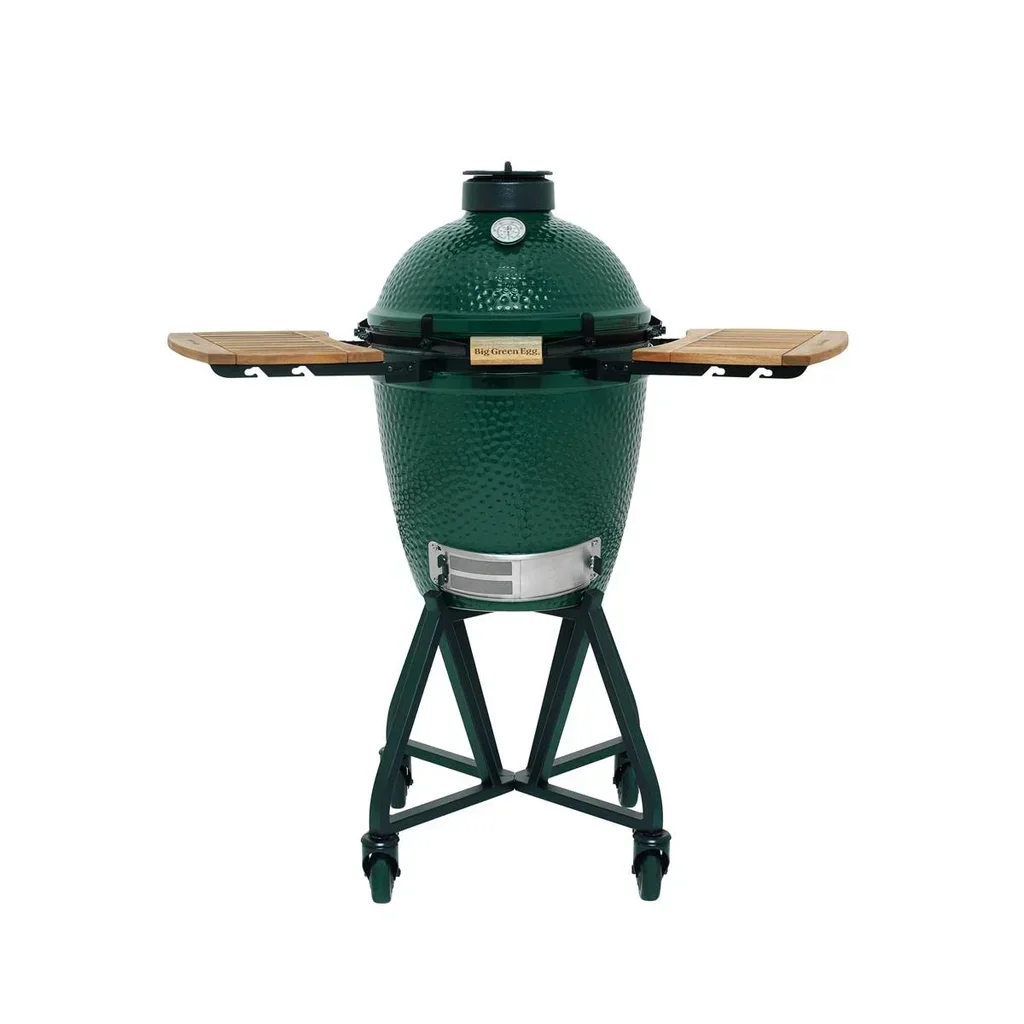 Carrito de transporte Big Green Egg Medium acero con 4 ruedas - Carro para barbacoa