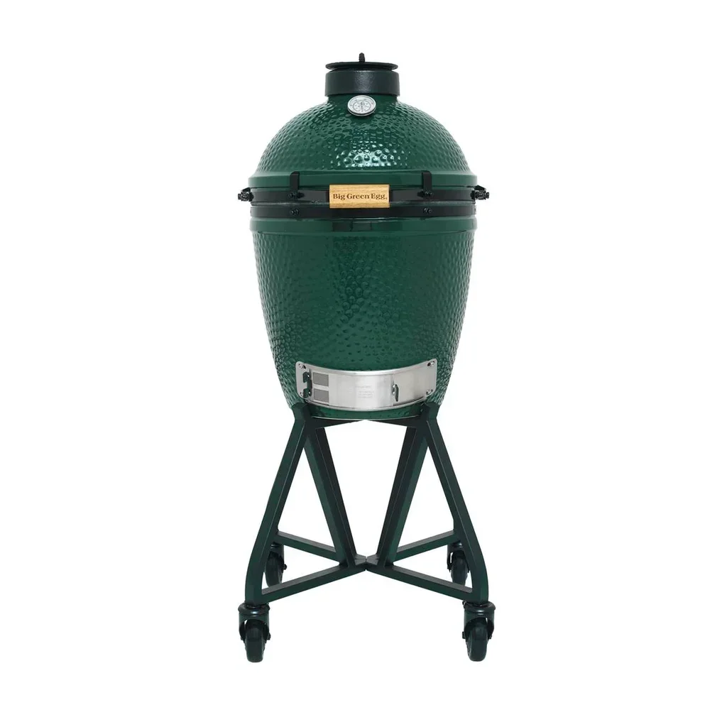 Carrito de transporte Big Green Egg Medium acero con 4 ruedas - Carro para barbacoa