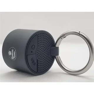 Altavoz Bluetooth negro compacto 3W doble salida de audio micrófono manos libres 6h autonomía