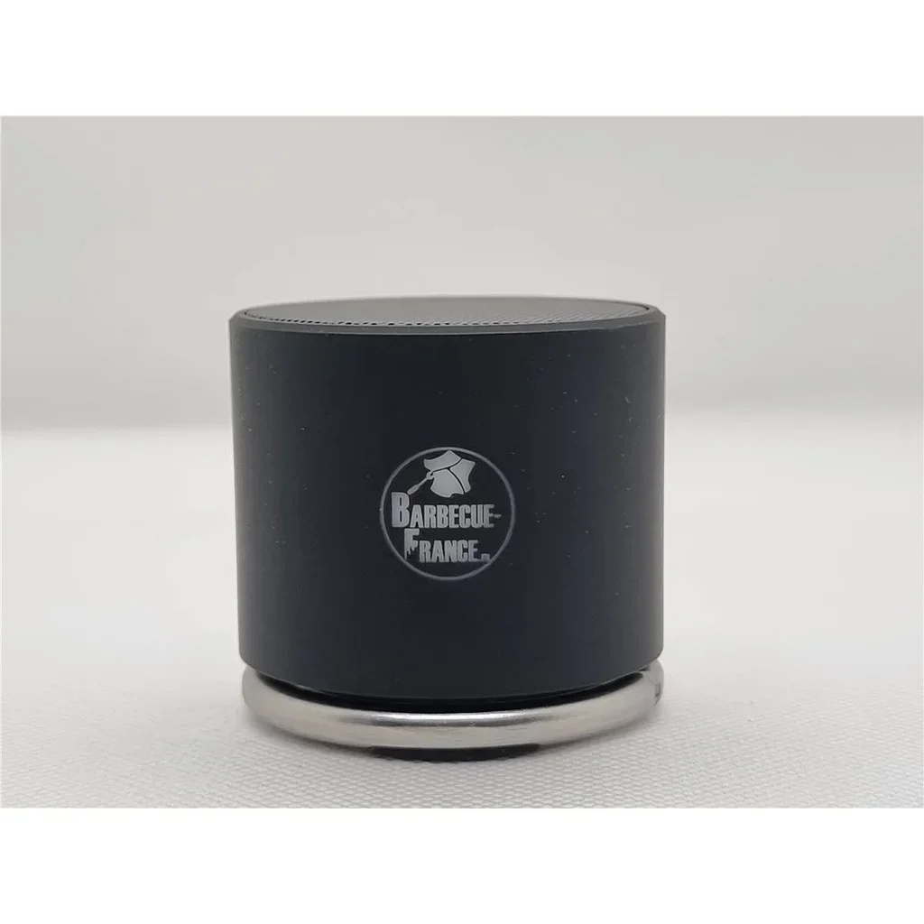 Altavoz Bluetooth negro compacto 3W doble salida de audio micrófono manos libres 6h autonomía