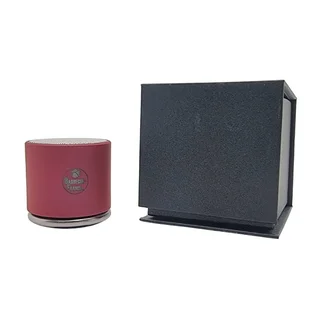Rote Bluetooth-Lautsprecher Kabellos – Doppelter 3W Audio-Ausgang, Kompaktes Design mit Karabiner