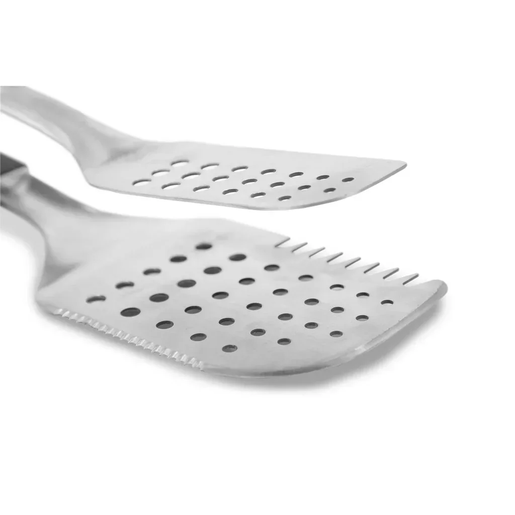 Herramienta multifuncional para barbacoa Pit Boss de acero inoxidable con mango largo