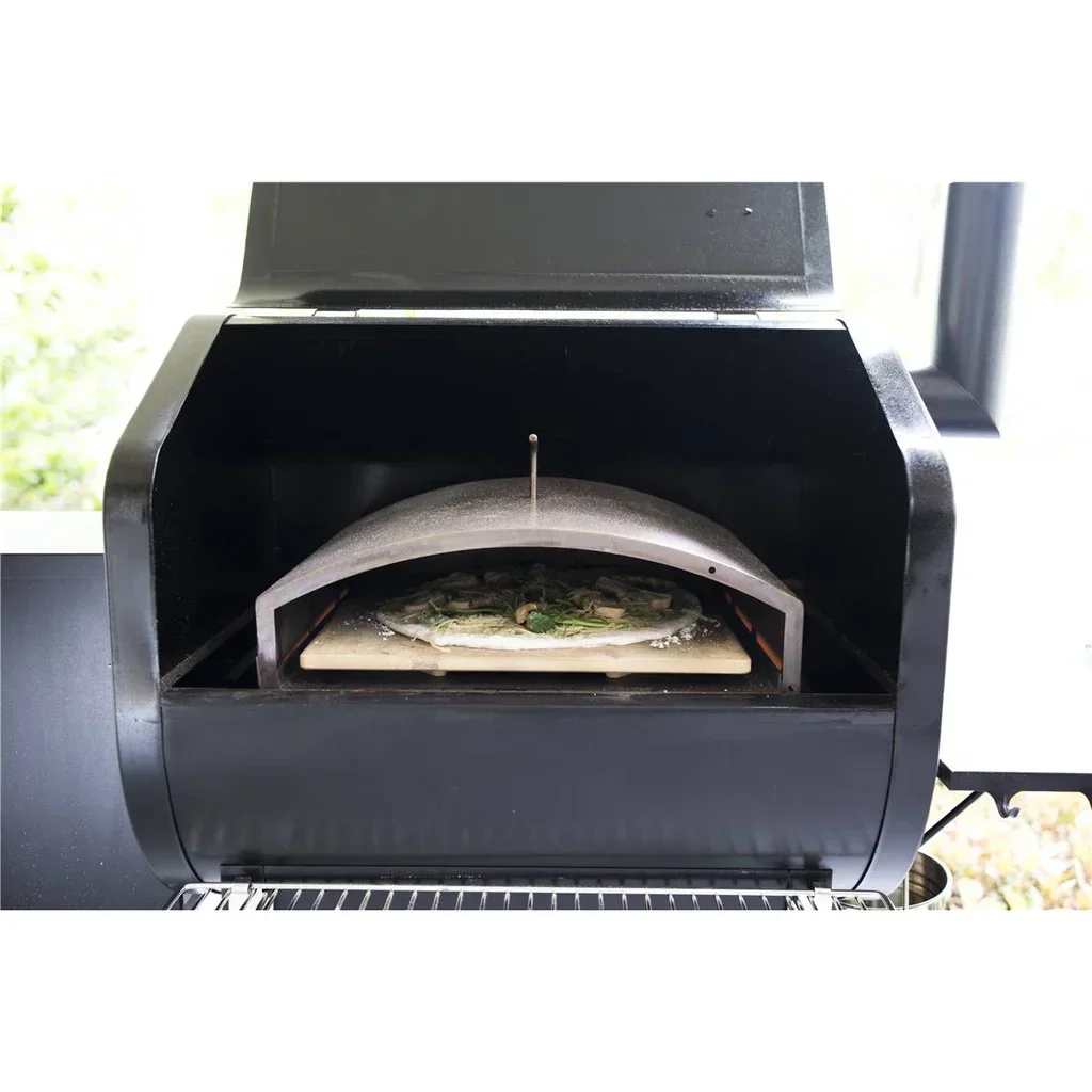 Four à pizza GMG pour barbecue à granulés - Pierre réfractaire 400°C