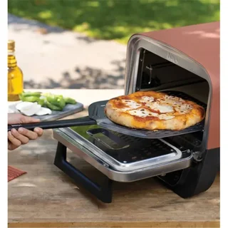 Horno Eléctrico Exterior Ninja Woodfire Multifunción 8 Programas Ahumador Pizza