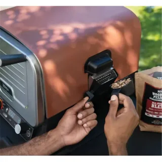 Horno Eléctrico Exterior Ninja Woodfire Multifunción 8 Programas Ahumador Pizza