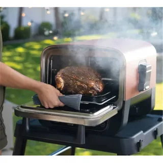 Horno Eléctrico Exterior Ninja Woodfire Multifunción 8 Programas Ahumador Pizza