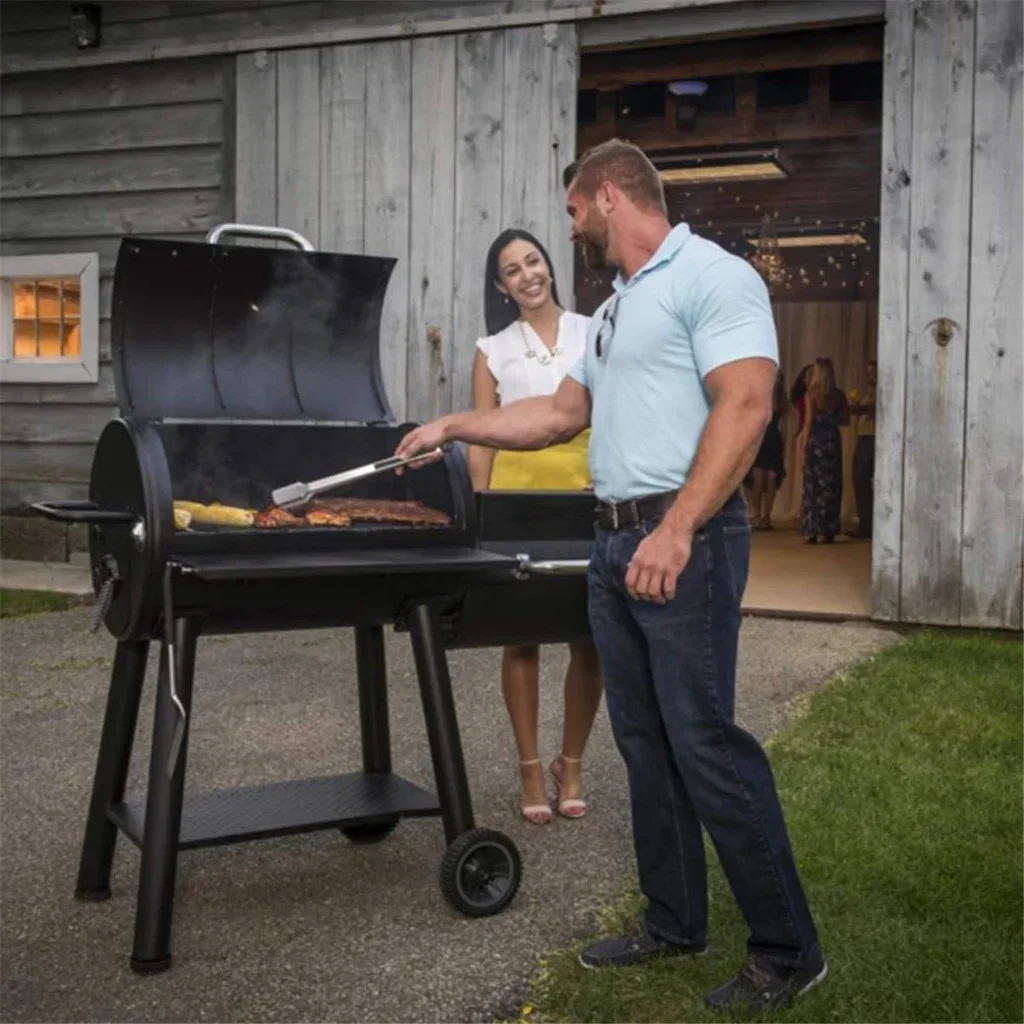 Barbacoa Ahumador Carbón Broil King Smoke Offset 500 Doble Cámara