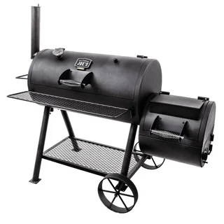 Oklahoma Joe's Offset Smoker BBQ - Ahumador Carbón Acero 88x44 cm