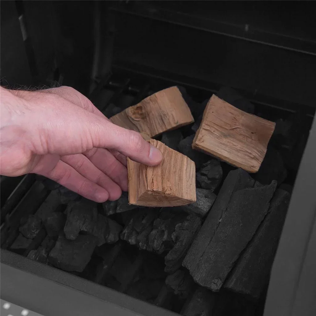 Offset Smoker Barbacoa Carbón Broil King Smoke 400