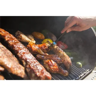 Offset Smoker Barbacoa Carbón Broil King Smoke 400