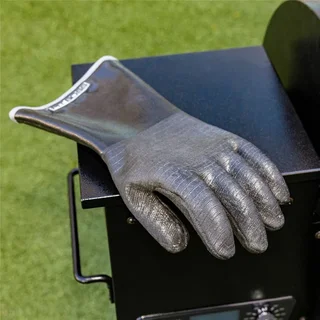 Guantes Térmicos Pit Boss Nitrilo Barbacoa Resistente Calor 200°C Alta Temperatura