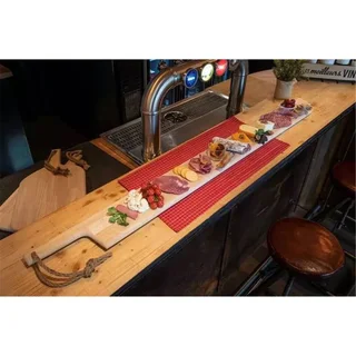 Gran tabla de cortar madera La Parisienne XL 150cm artesanal francesa para aperitivos y embutidos