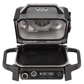 Ninja Woodfire 7-in-1 Electric Grill with Built-in Smoker and Air Fryer - 2400W