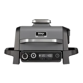 Ninja Woodfire 7-in-1 Electric Grill with Built-in Smoker and Air Fryer - 2400W