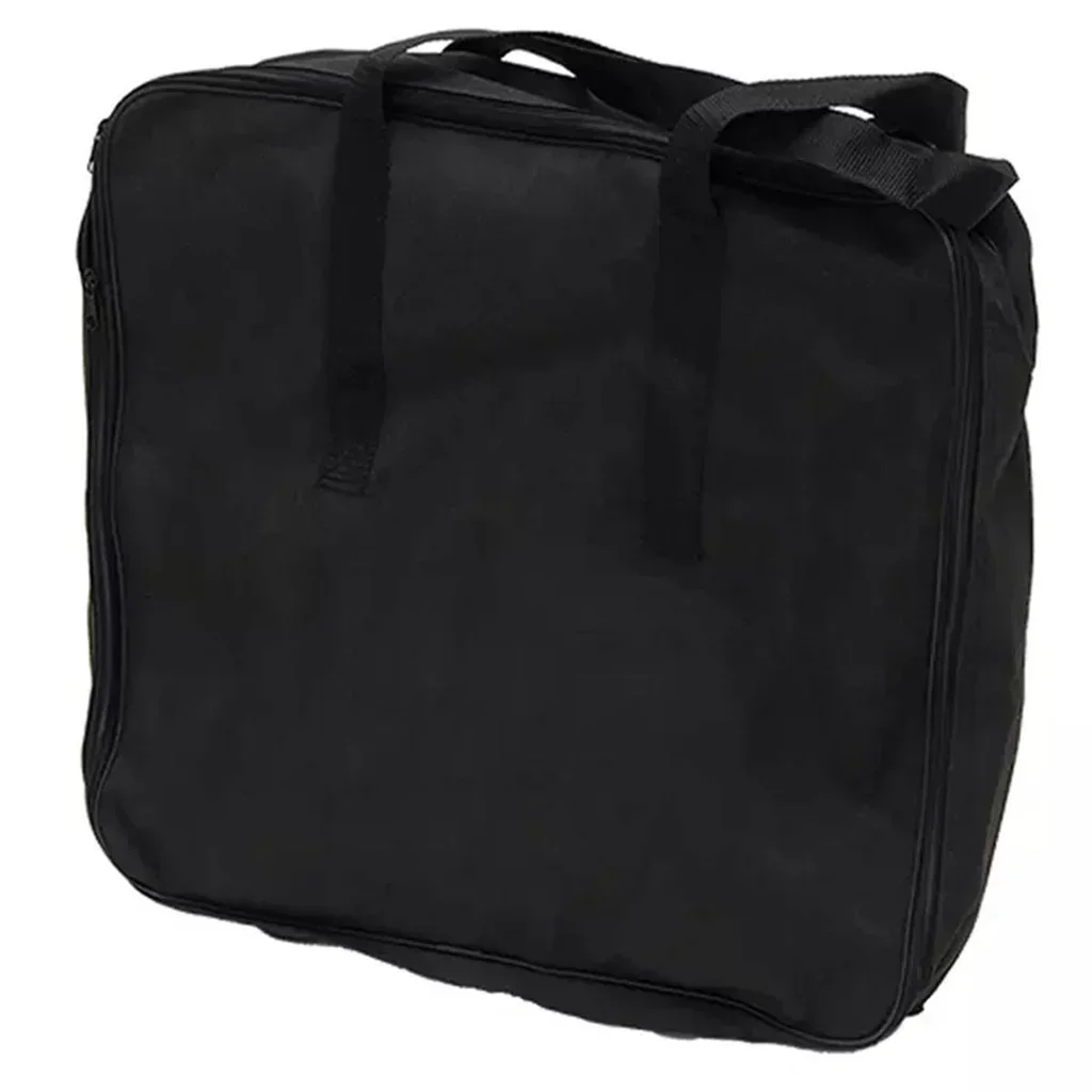 Parrilla barbacoa portátil camping acero inoxidable 44cm plegable