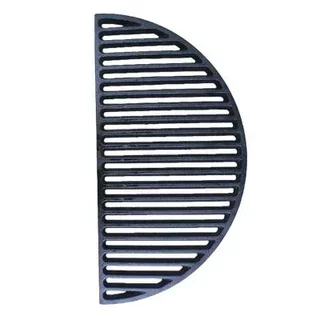 Parrilla Media Luna de Hierro Fundido para Barbacoa Kamado Grllr Ember Pro 22 Pulgadas