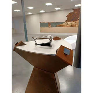 Piastra grill plancha in ghisa acciaio 6mm compatibile O800 01000