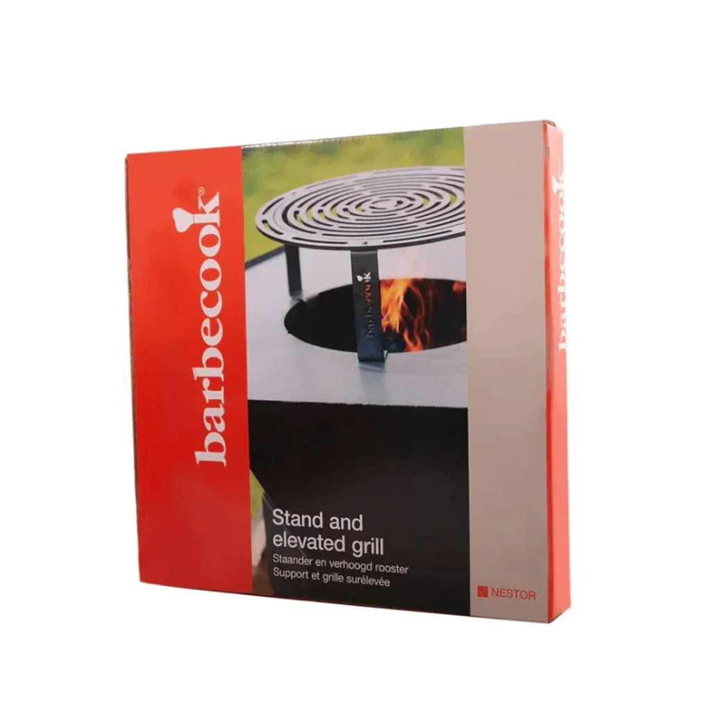 Grille de cuisson surélevée brasero Nestor Barbecook 46x55 cm