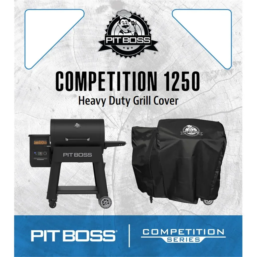 Funda Impermeable Pit Boss Competition Series 1250 - Protección Premium para Barbacoa