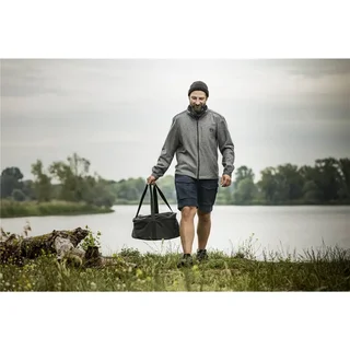 Black Nylon Carry Bag for Petromax FT12 and FT18 Dutch Oven with Double Handles and Storage Pockets