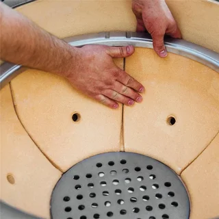 Kamado Joe Big Joe I Barbacoa Cerámica XXL 61cm Ahumador Premium Multifunción