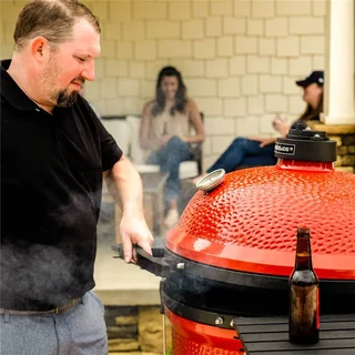 Kamado Joe Big Joe I Barbacoa Cerámica XXL 61cm Ahumador Premium Multifunción