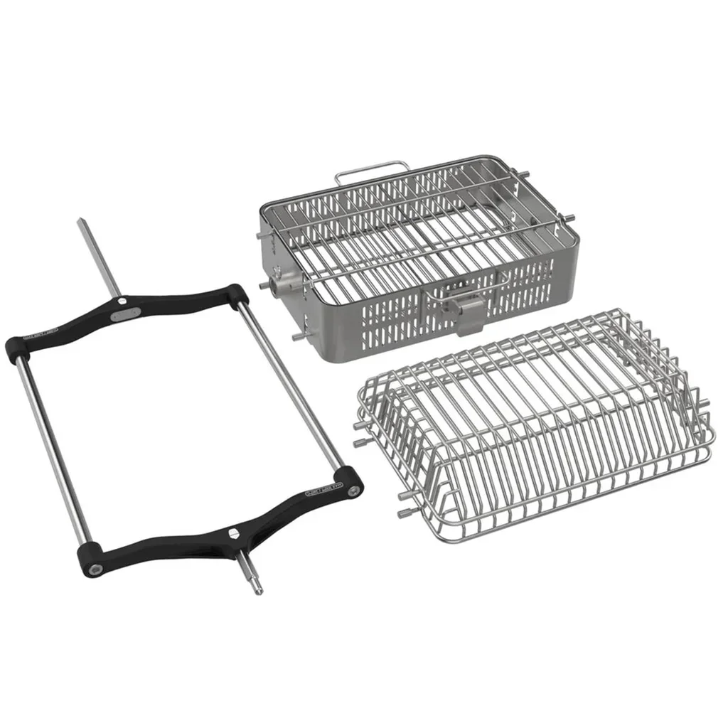 Kit de Asador Giratorio JoeTisserie para Barbacoas Kamado Joe Classic y Big Joe