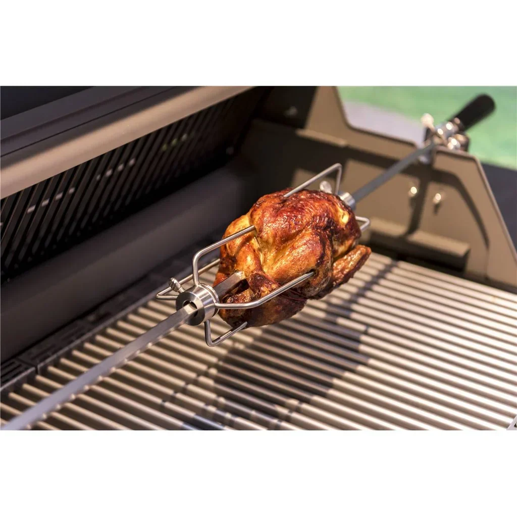 Kit de asador rotativo Char-Broil Professional 2-4 quemadores con motor eléctrico