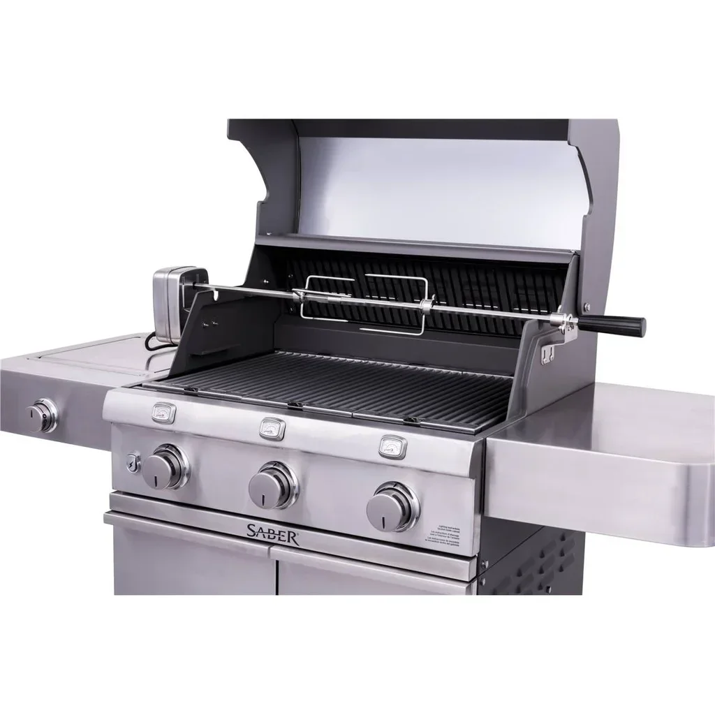 Kit de asador rotativo Char-Broil Professional 2-4 quemadores con motor eléctrico