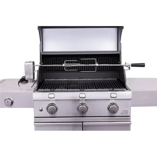 Kit de asador rotativo Char-Broil Professional 2-4 quemadores con motor eléctrico