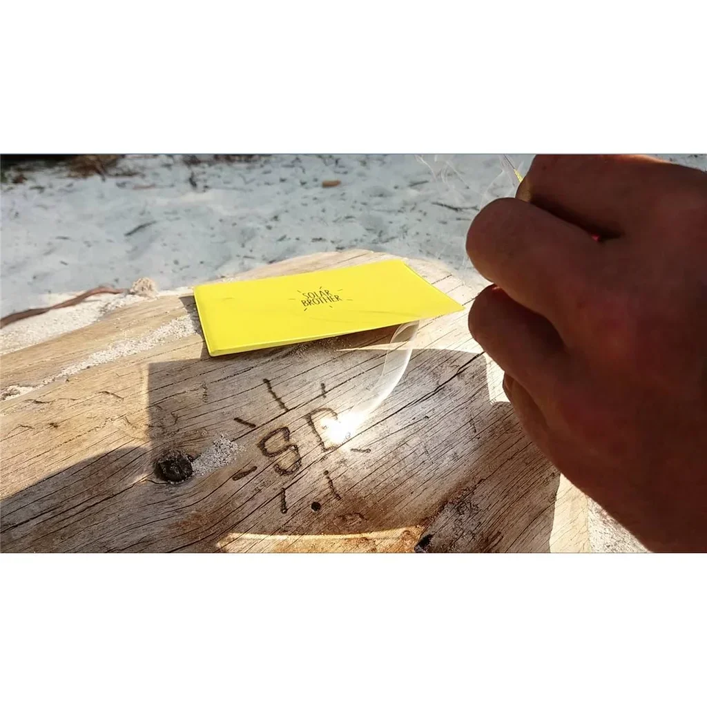 Kit Supervivencia Encendedor Solar Espejo Señalización Outdoor ADVENTURE KIT®