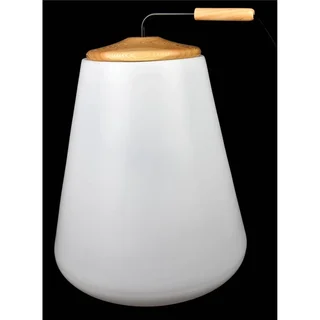 Lámpara Portátil Liberty LED 60 cm Diseño Interior Exterior Madera