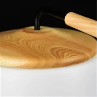 Lámpara Portátil Liberty LED 60 cm Diseño Interior Exterior Madera