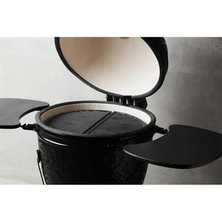 Set of 2 cast iron half-moon grates for Kamal 53 cm kamado - Barbecook