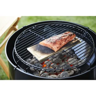 2er Set Buchenholz Räucherbretter für Grill BBQ 30x14cm