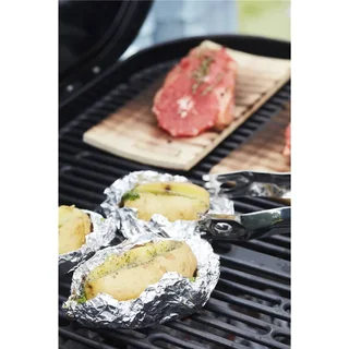 2er Set Buchenholz Räucherbretter für Grill BBQ 30x14cm