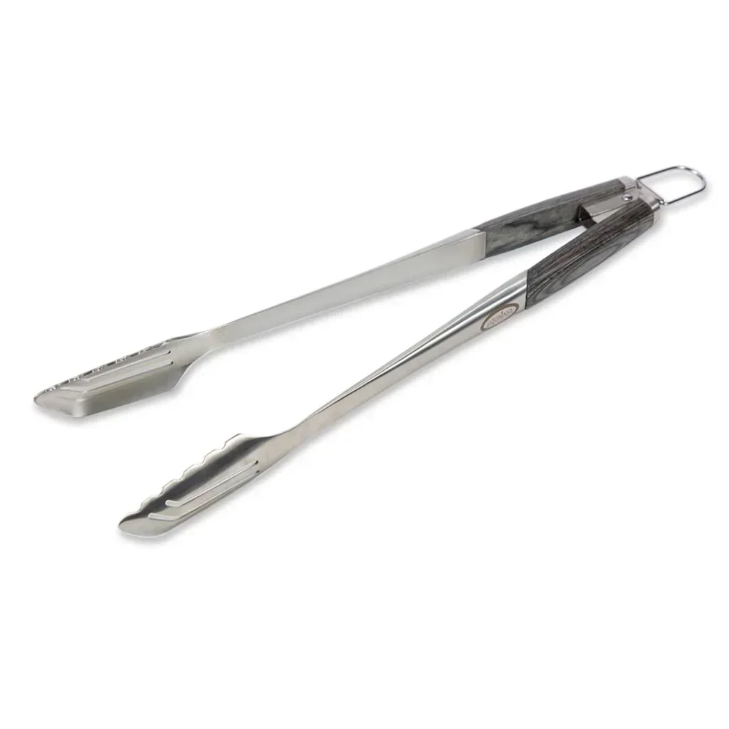 Louisiana Grills Premium BBQ Accessories Set - 3 Piece Spatula Tongs Brush Kit