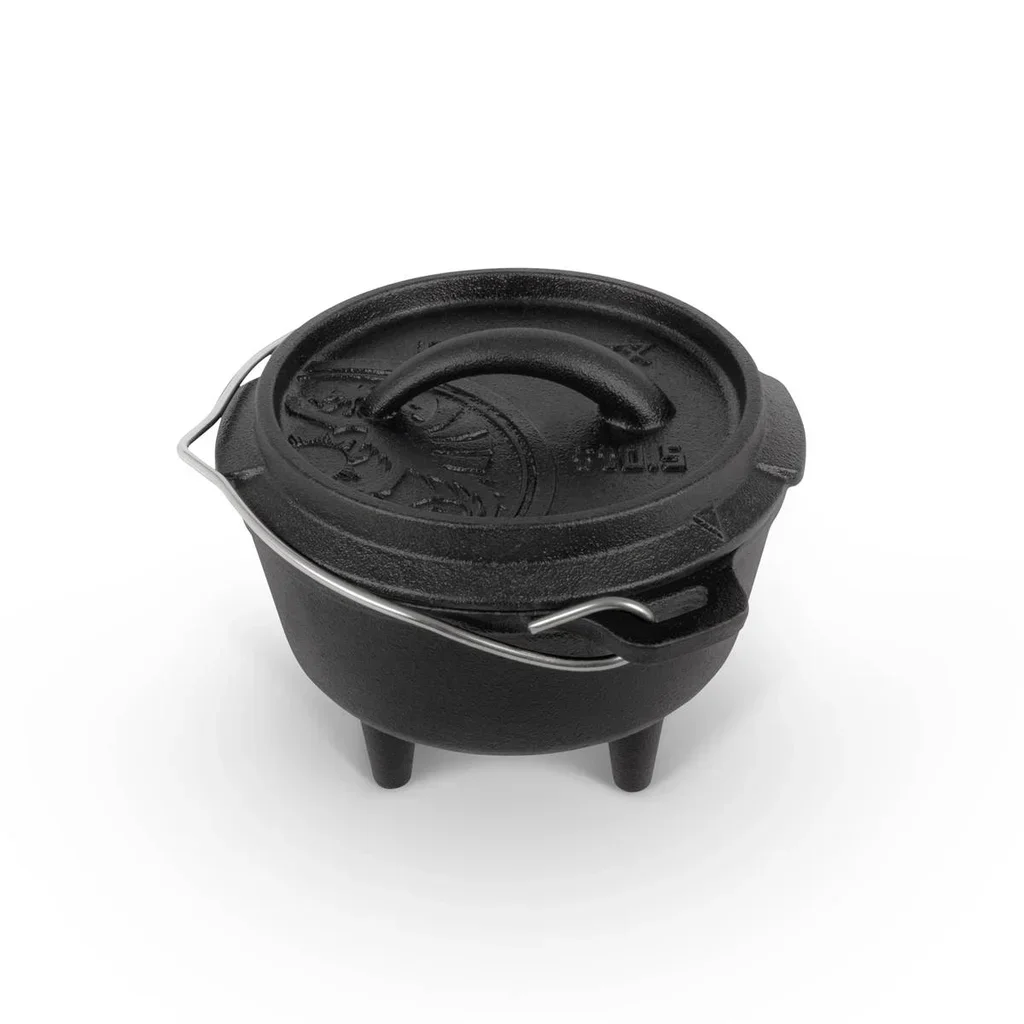 Olla Hierro Fundido Petromax 0,5L - Dutch Oven Tradicional Listo para Usar