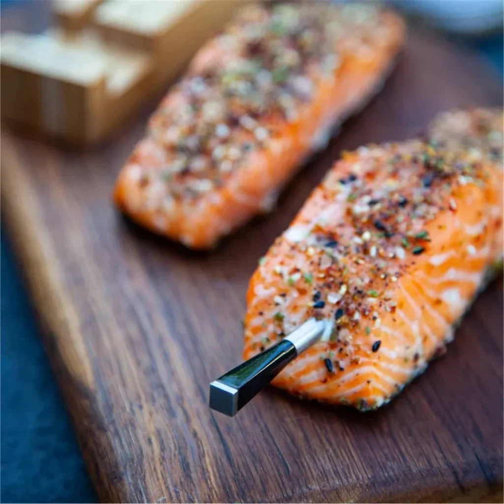 Meater Plus - Kabelloses Bluetooth Fleischthermometer für Grill mit 50m Reichweite Smart Sonde und iOS Android App