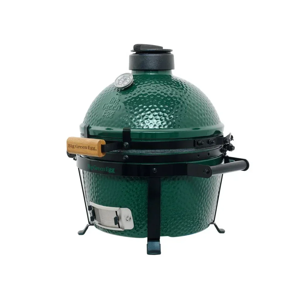 MiniMax Big Green Egg - Parrilla Kamado con Cesta de Cocción