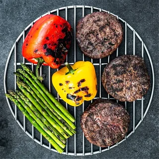 MiniMax Big Green Egg - Parrilla Kamado con Cesta de Cocción