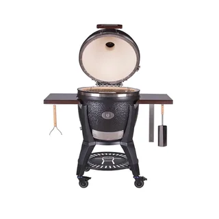 Monolith AVANTGARDE LeCHEF Kamado 52cm Pack Completo Carrito Funda Piedra Pizza Barbacoa