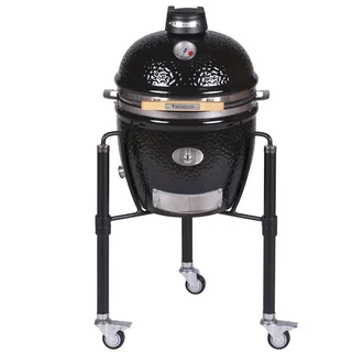 Monolith JUNIOR Pro 2.0 Negro - Barbacoa Kamado con Carro Serie 2