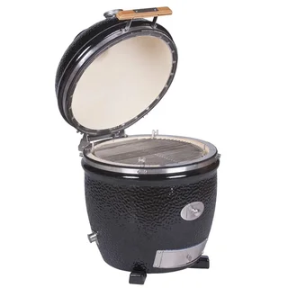 Monolith Kamado TWO 55 Ceramic BBQ Grill Black Compact No Cart