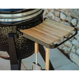 Monolith Kamado TWO 55 Schwarz - Komplettpaket mit Wagen, Abdeckhaube und Pizzastein