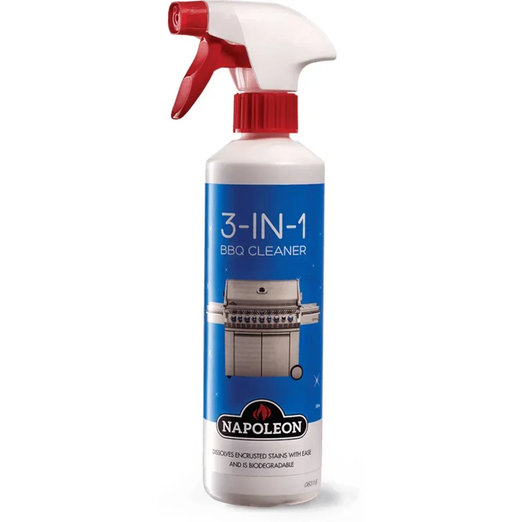 Limpiador Barbacoa Napoleon 3 en 1 Desengrasante Descalcificador 500ml - Limpiador BBQ