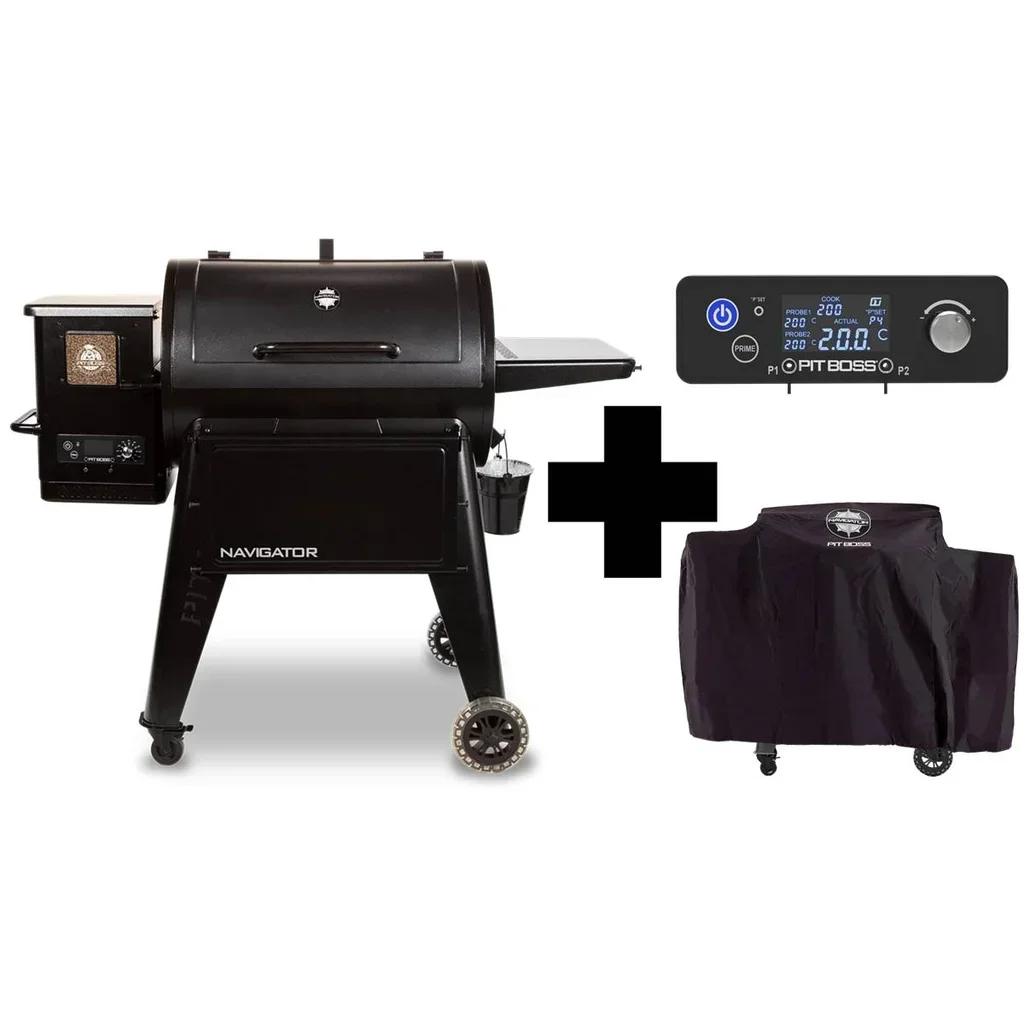 Pack Barbecue Pellet Pit Boss Navigator 850 WiFi Housse Protection