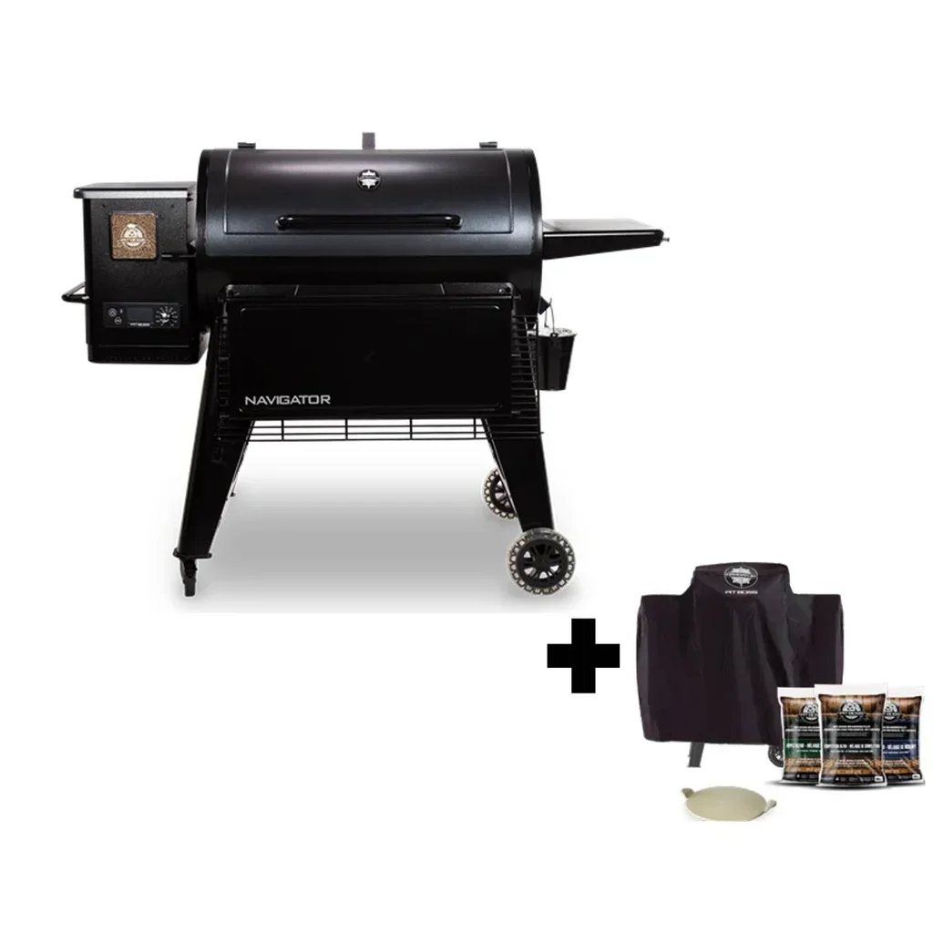 Pack Four à Pizza Pit Boss Navigator 1150 avec Housse, Pellets et Pierre Réfractaire